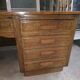 Bureau ministre XXL en chêne , 220 × 95 cm
