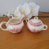 Villeroy Boch Burgenland porcelain, sugar bowl and milk jug