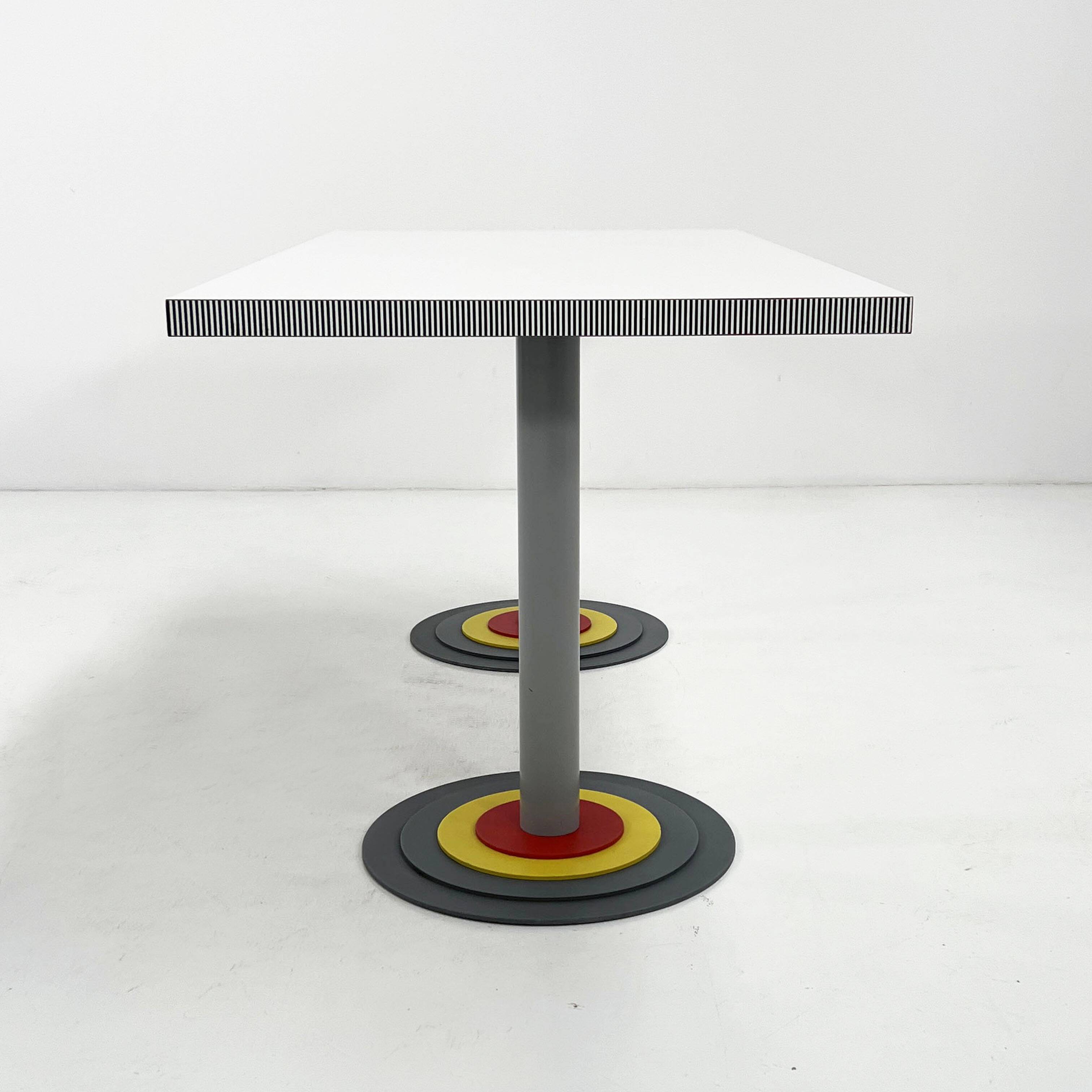 Dining table "Kroma" by Antonia Astori for Driade, 1980