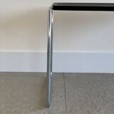 Perforated metal side table, 70s