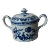 Vista alegre margao blue and white porcelain sugar bowl