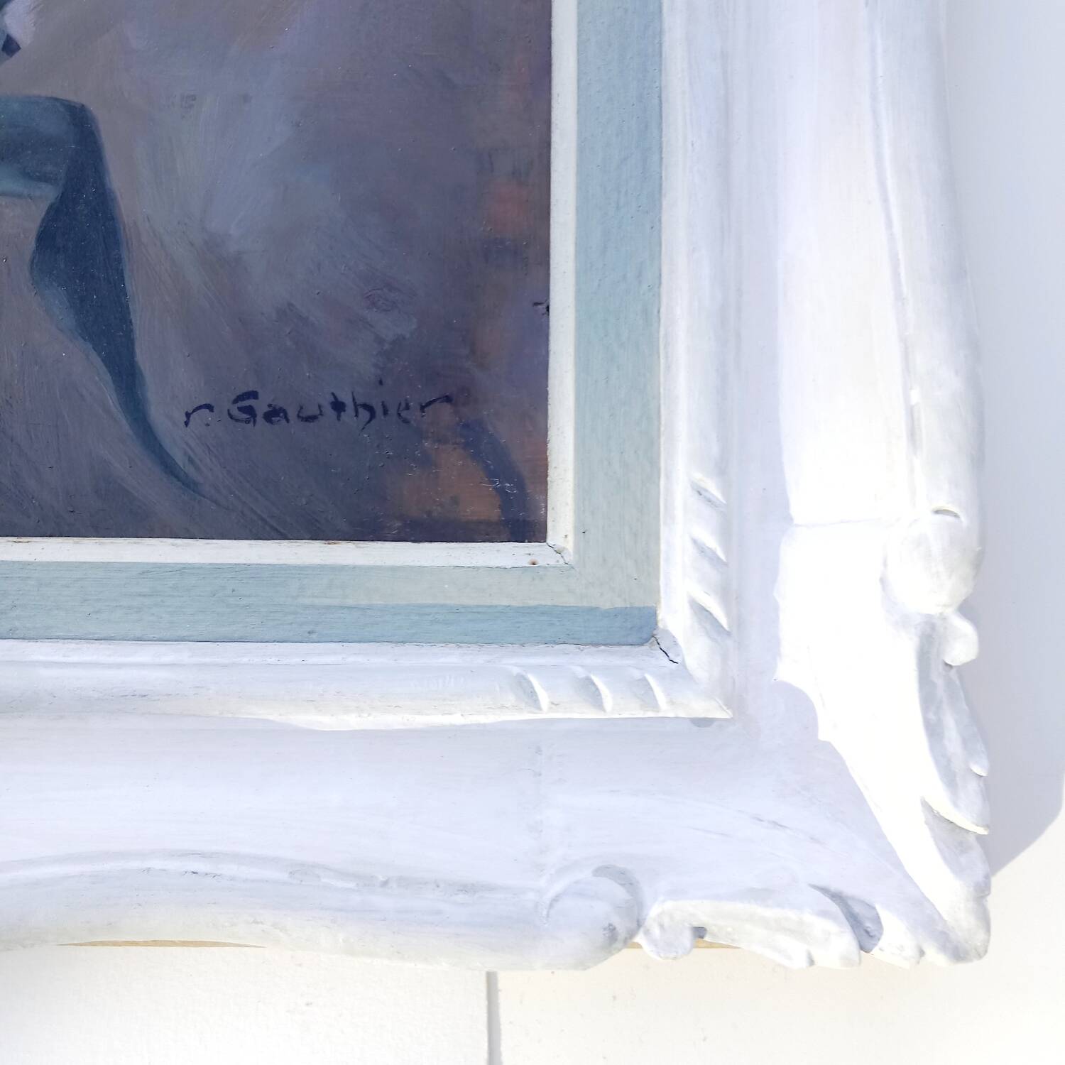 Bouquet of Tulips painting by Gauthier 20th century