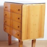 Set of two bedside tables by Frantisek Mezulanik