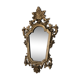 Miroir en bois sculpté doré d'époque régence 60x97cm