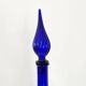 Bouteille, carafe italienne Empoli bleue