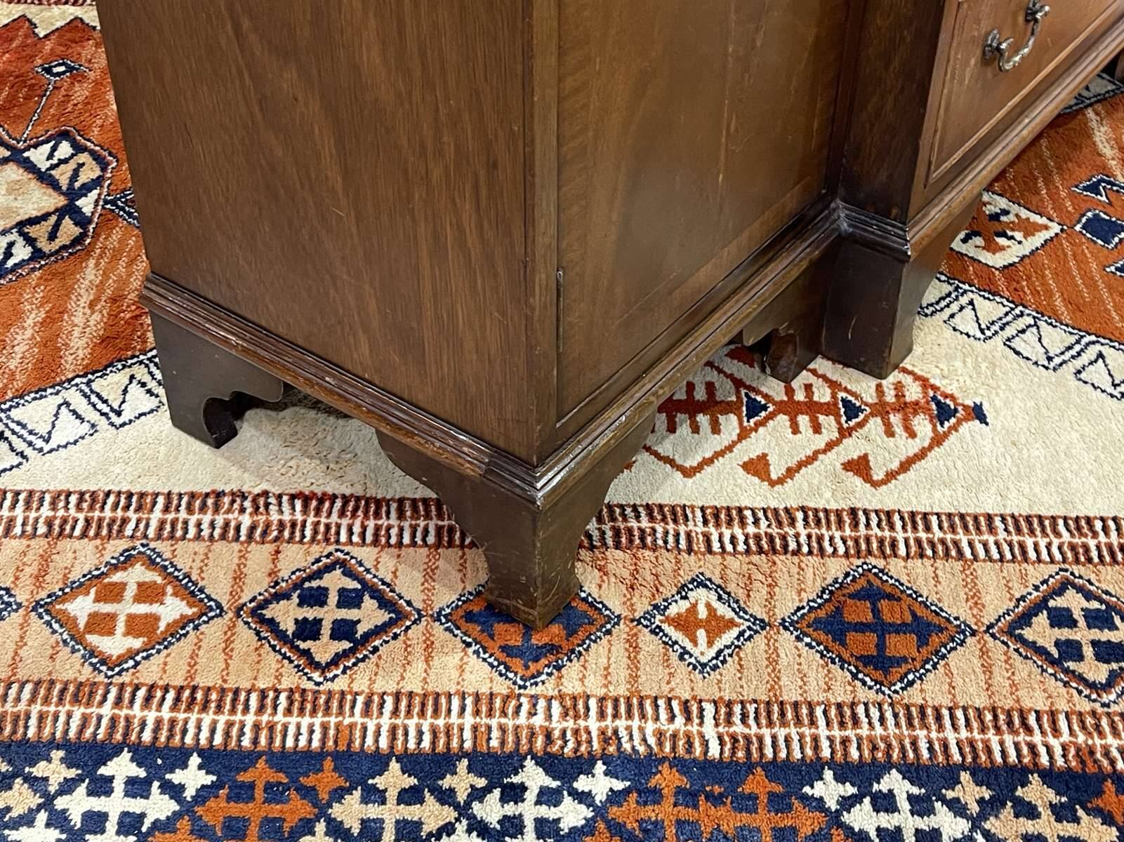 1950s English mahogany sideboard