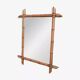 Bamboo mirror 1900 58*74 cm.
