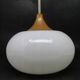 Pop-art pendant lamp, Poland, 1970s