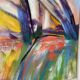 Swedish Oil on Canvas – “komposition” by Peter Trosell – 2006