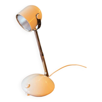 Space Age white telescopic desk lamp, W.Germany