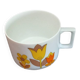 Large high Berry cup porcelain creation Lourioux France