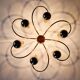 Brass ceiling light, Cosack Leuchten, 1970s