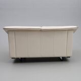 Vintage 2-Piece Leather Sofa Set — 2-Seater + 3-Seater — Second Half of the