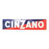 Enamelled advertising plaque Cinzano