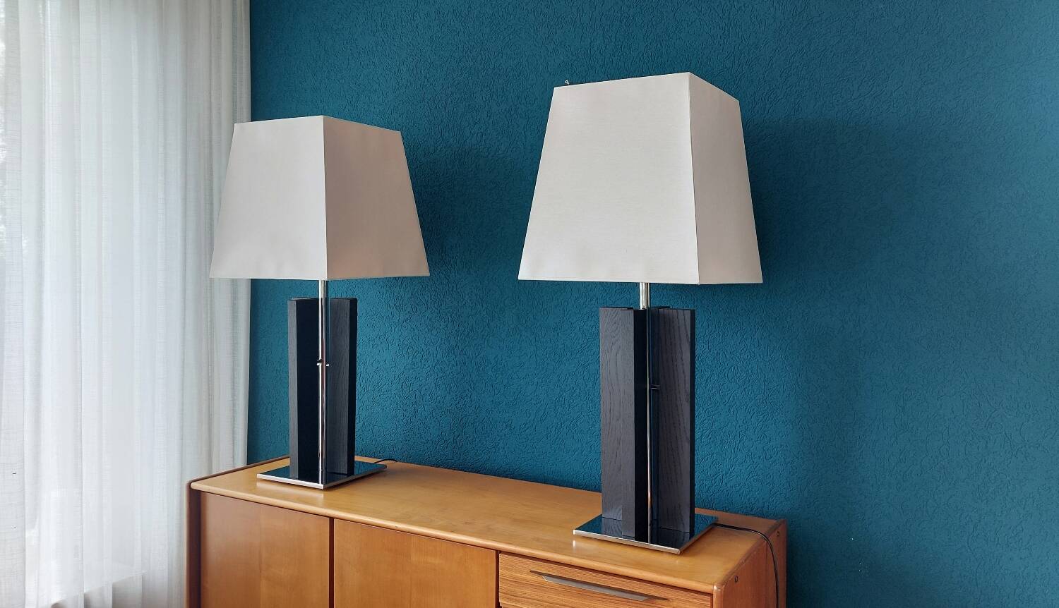 2x XL Tafellamp door Grand&Johnson  2005