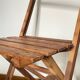 Antique folding chair