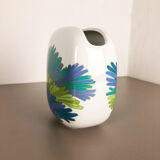 1970s art vase porcelain vase by Rosemonde Nairac for Rosenthal Germany