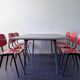 6 Revolt chairs by Friso Kramer for Ahrend De Cirkel, the Netherlands, 1956