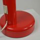 Red “Tube” Desk lamp designed by Anders Pehrson for Ateljé Lyktan, Sweden, 1970s