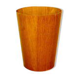 Teak paper basket, Sweden, 1950
