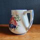Vintage Ceramic Jug Hand-Painted, Flower Vase