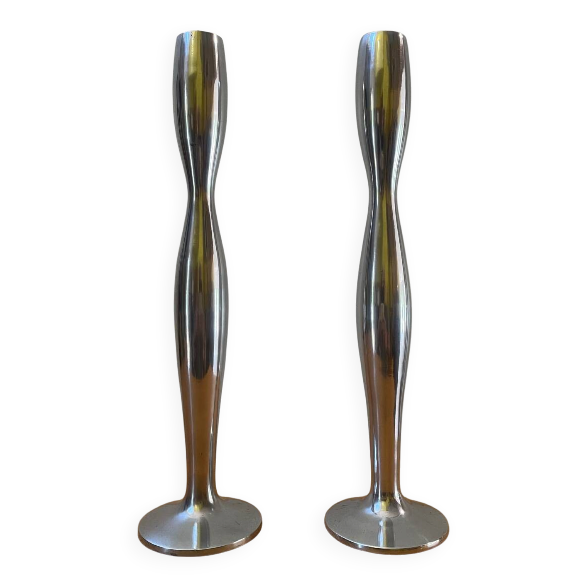 Scandinavian candle holders (set of 2)