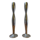 Scandinavian candle holders (set of 2)