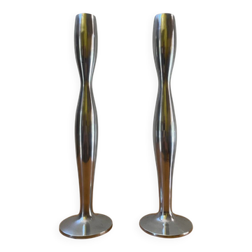 Bougeoirs scandinaves (lot de 2)
