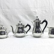 Tea Coffee Service in silver metal