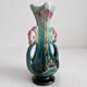 Vase soliflore en barbotine art nouveau fin XIXe