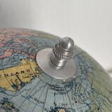 Vintage terrestrial globe 1947 Taride Paris - 29 cm