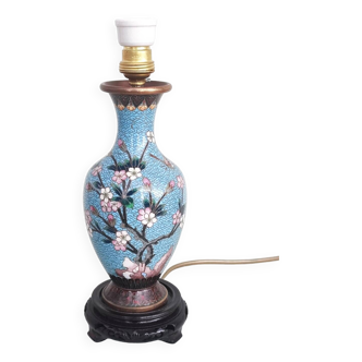 Small cloisonné lamp