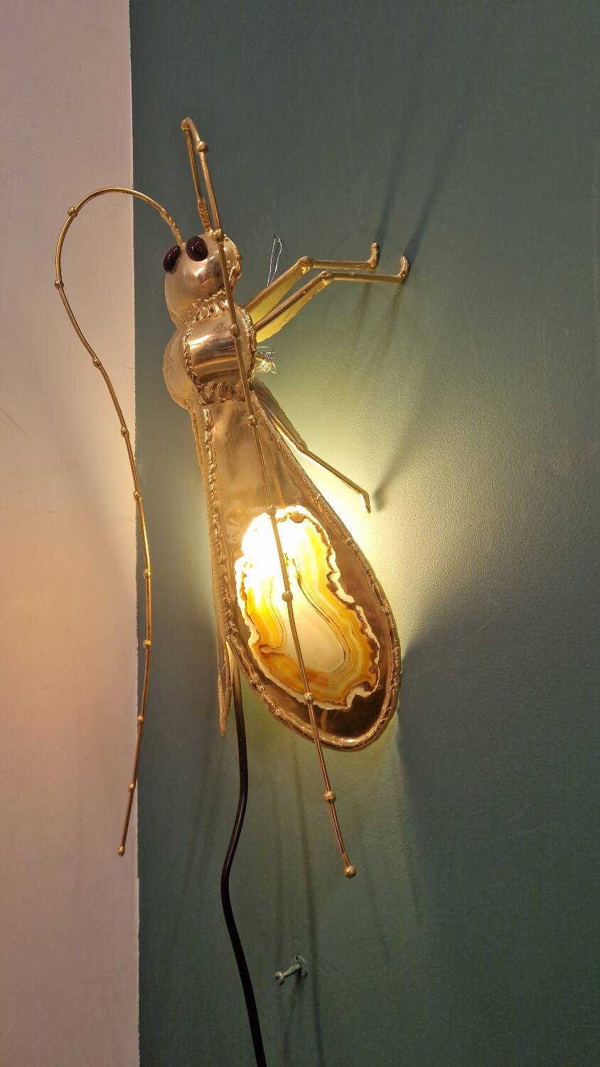Table lamp "Insect" Henri Fernandez 1970