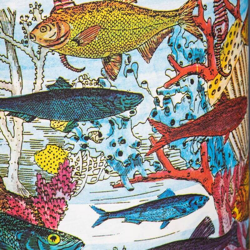 1990s Gorgeous "Aquarium" Floor Lamp by Piero Fornasetti for Antonangeli