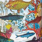 1990s Gorgeous "Aquarium" Floor Lamp by Piero Fornasetti for Antonangeli