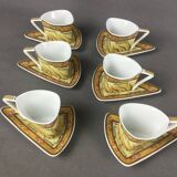 So -frensh service 6 tasses à café