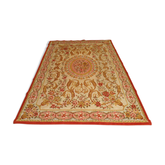 Handmade Aubusson carpet 175x250cm