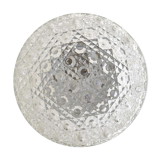 Ceiling lamp applied molded glass