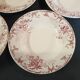 Assiettes creuses terre de fer