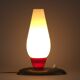 Vintage 1950s Mid Century Modern Bedside Table Light • MCM Atomic Space Age