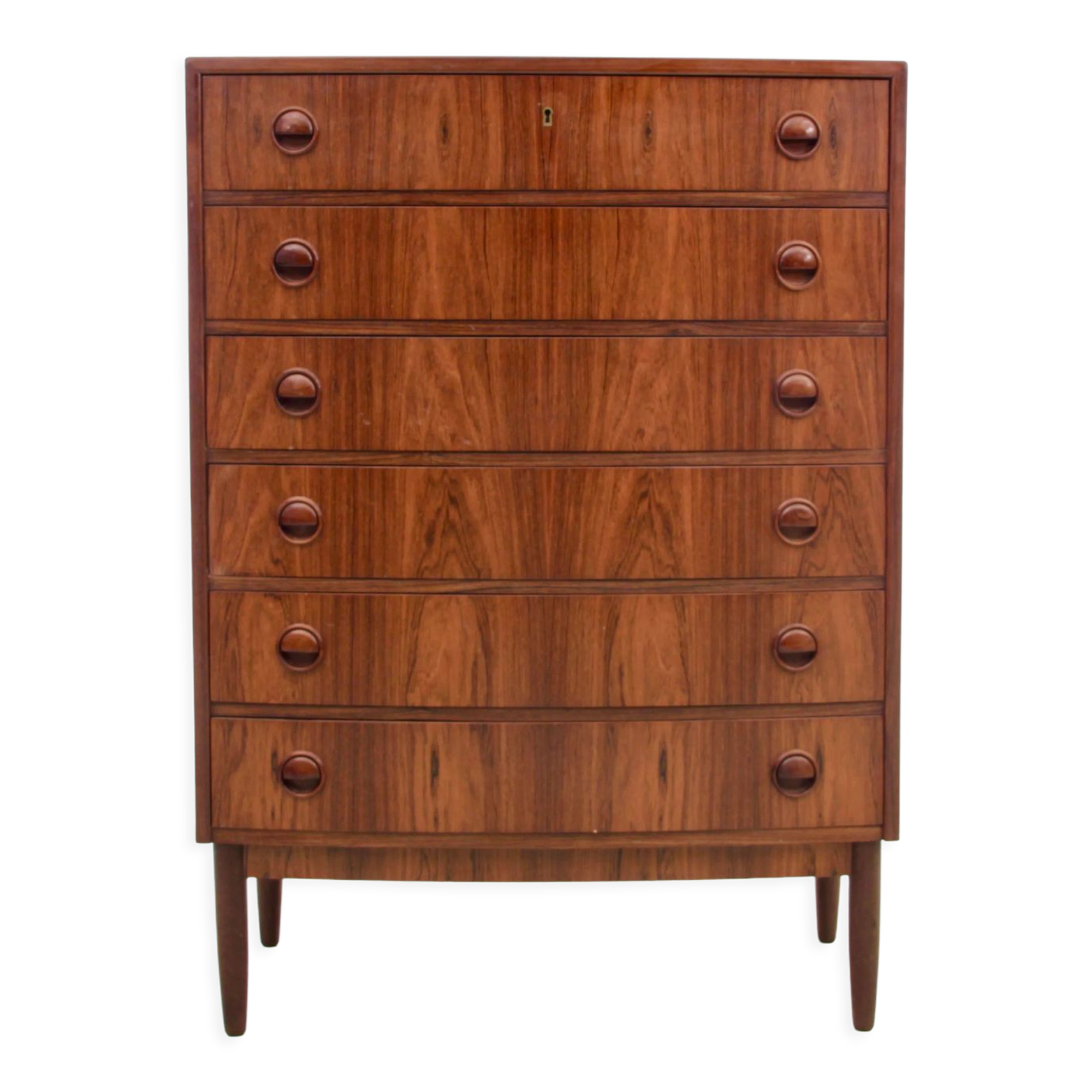Scandinavian rosewood semainier from Rio