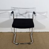 Office chair in chromed metal – xxth