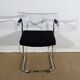 Office chair in chromed metal – xxth