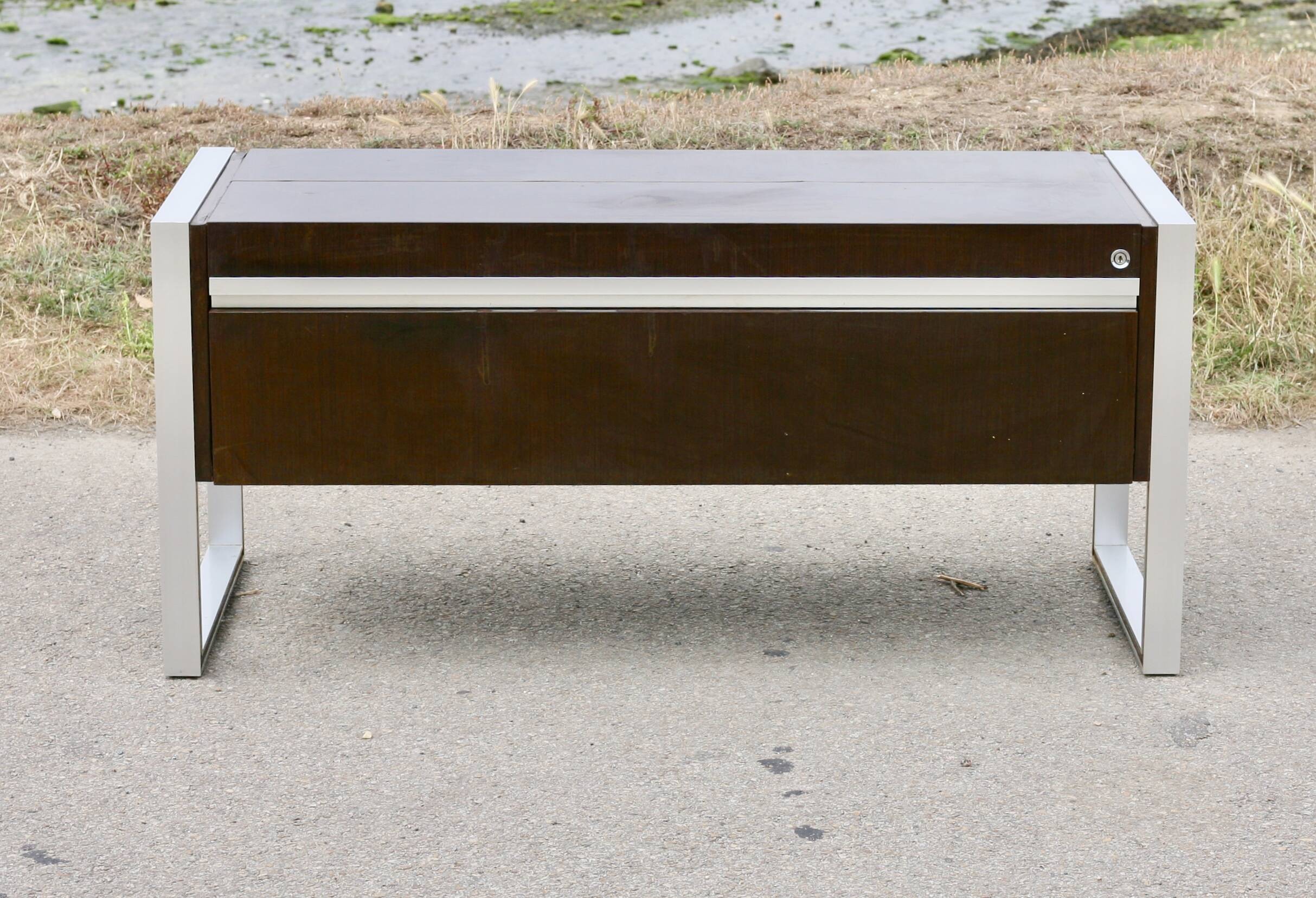 Claude Gaillard secretary sideboard, 1970s