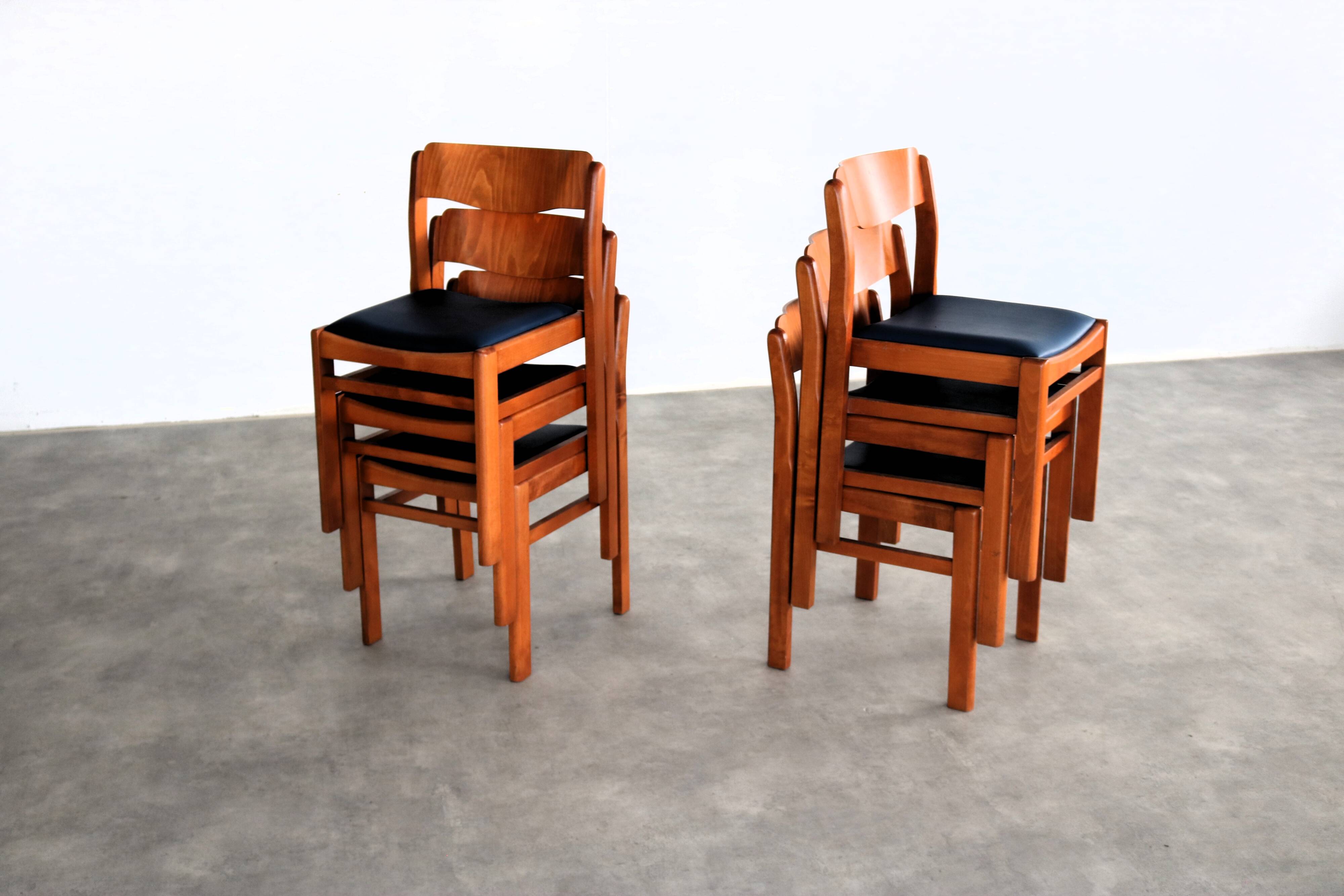 Chaises vintage | Chaises de salle à manger | Chaises empilables