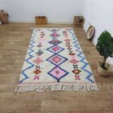 Azilal Berber rug in handmade wool 255 X 153 CM