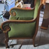 Pair of bergère armchairs