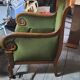 Pair of bergère armchairs