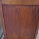 Rare - belle commode art déco 4 tiroirs - années 60 - Patine noyer - Pieds moustache