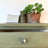 Patinated jam pot